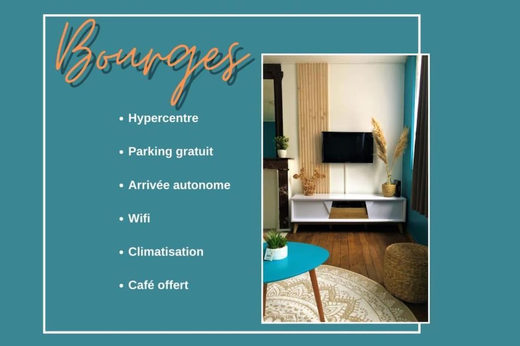 Appartement 2Pieces Centre Ville Historique Bourges Eksteriør billede